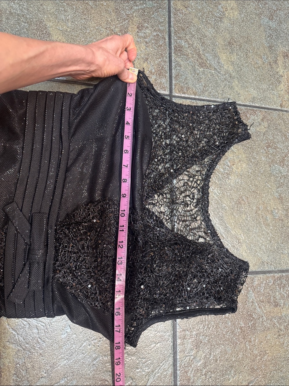 Tatyana Black Lace Maxi Dress - Picture 14 of 14